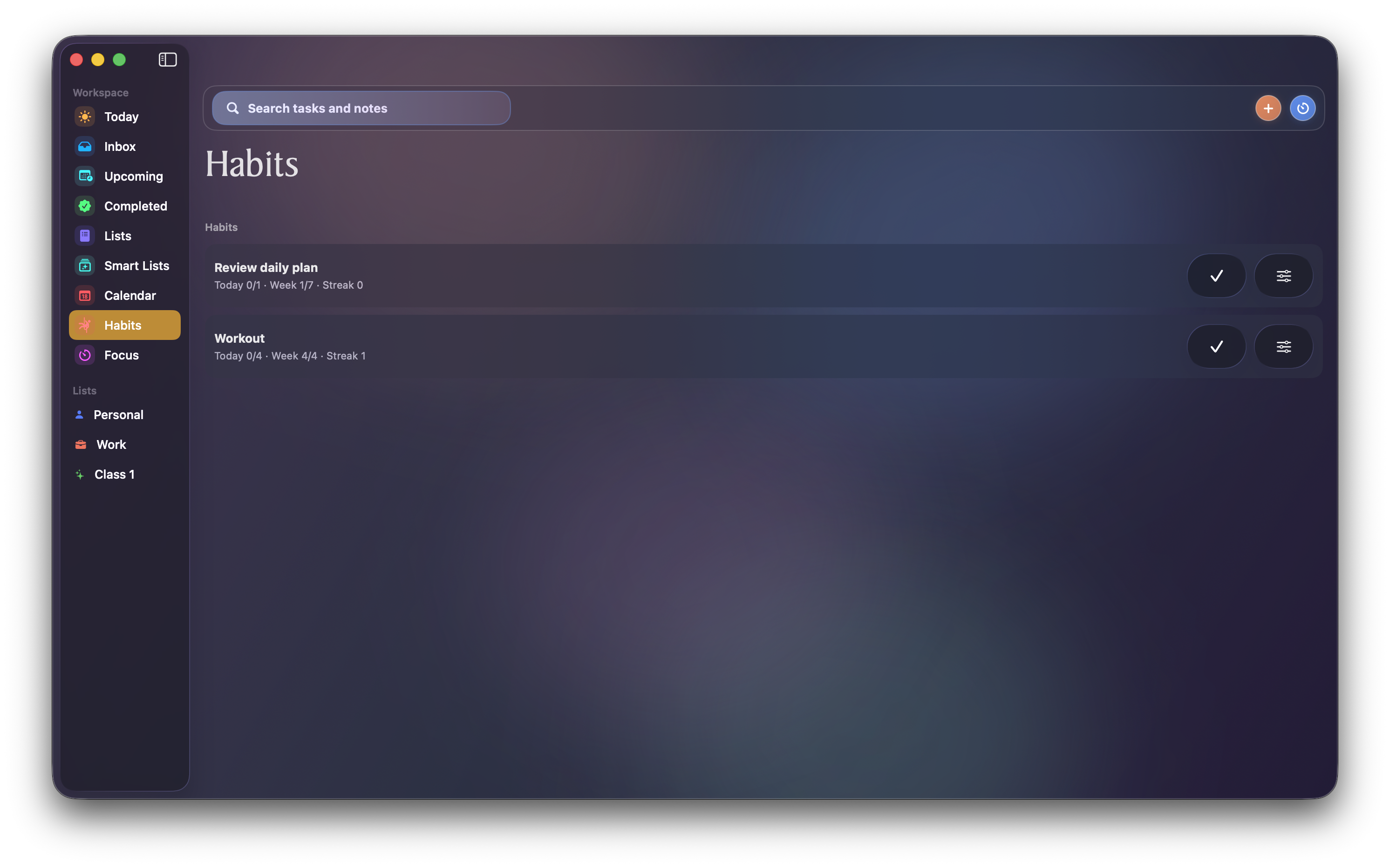 Calendar View